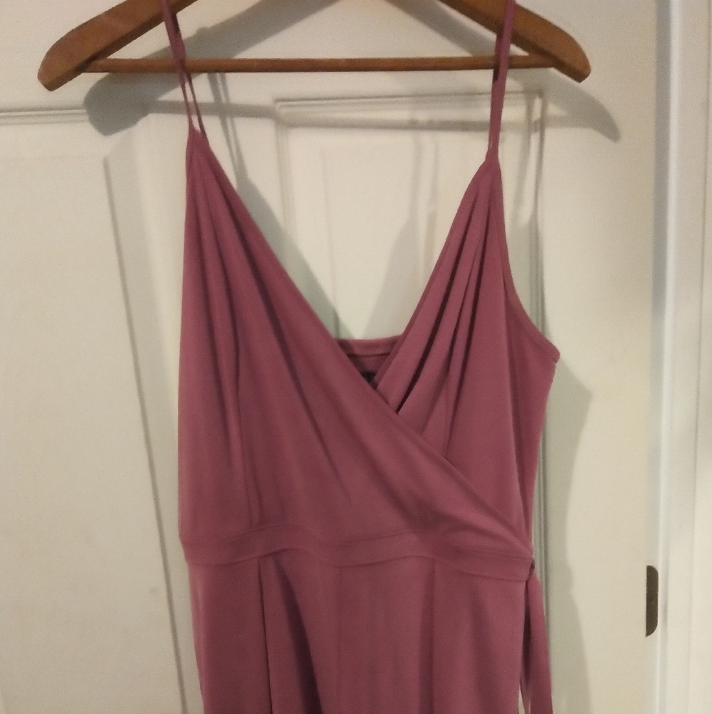 Abercrombie and fitch large mauve romper